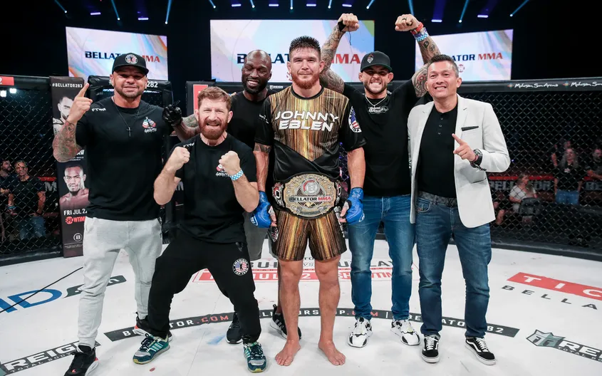 Johnny Eblen Resultados Bellator 282 Johnny Eblen domina a Mousasi y se