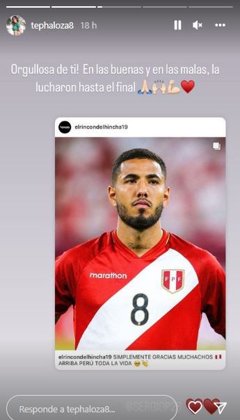 Tepha Loza sorprende a Sergio Pena con romantico mensaje tras
