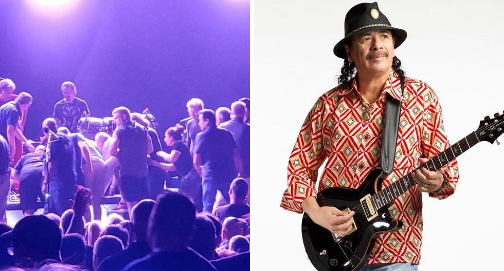 Carlos Santana se derrumba en pleno concierto en EEUU y preocupa a sus fans 1 1657080351 Carlos Santana se derrumba en pleno concierto en EEUU y