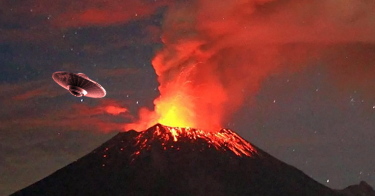 1658030454 OVNI de 30 metros filmado volando sobre el volcan Popocatepetl