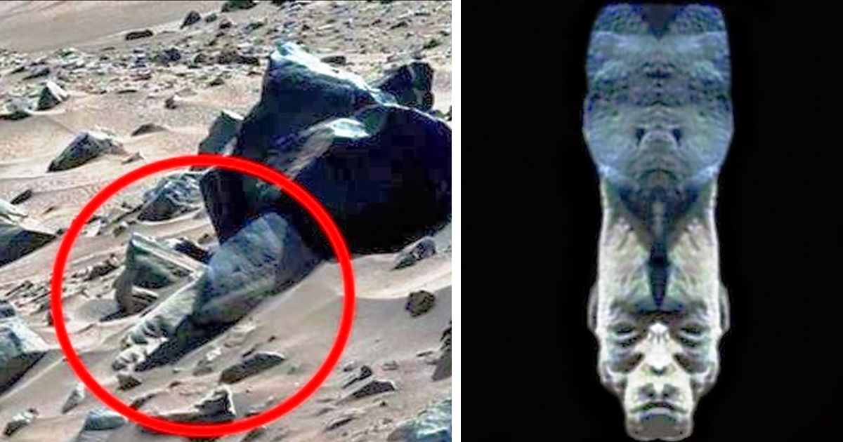 Este misterioso rostro tolteca fue descubierto en Marte - OVNI y Misterios 1 1658549226 Este misterioso rostro tolteca fue descubierto en Marte OVNI