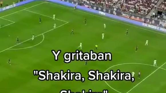 El video muestra la reacción de Gerard Piqué al ser abucheado por serle infiel a Shakira 3 Estadio piqué gerard (2)