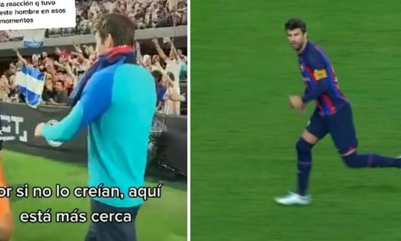 El video muestra la reacción de Gerard Piqué al ser abucheado por serle infiel a Shakira 1 1658783852 el video muestra la reaccion de gerard pique al ser