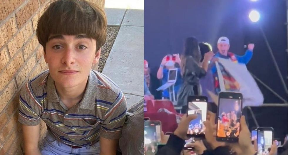 Noah Schnapp en Perú: Fans cantaron "Mi baby fiu fiu" en la Convención de Cómic de Lima (VIDEO) 1 1659326380 Noah Schnapp en Peru Fans cantaron Mi baby fiu fiu