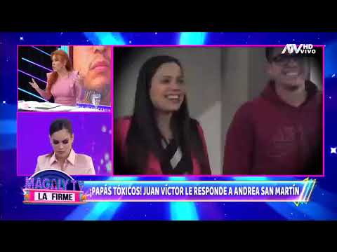 Andrea San Martin arremete contra Juan Victor Nadie le prohibio