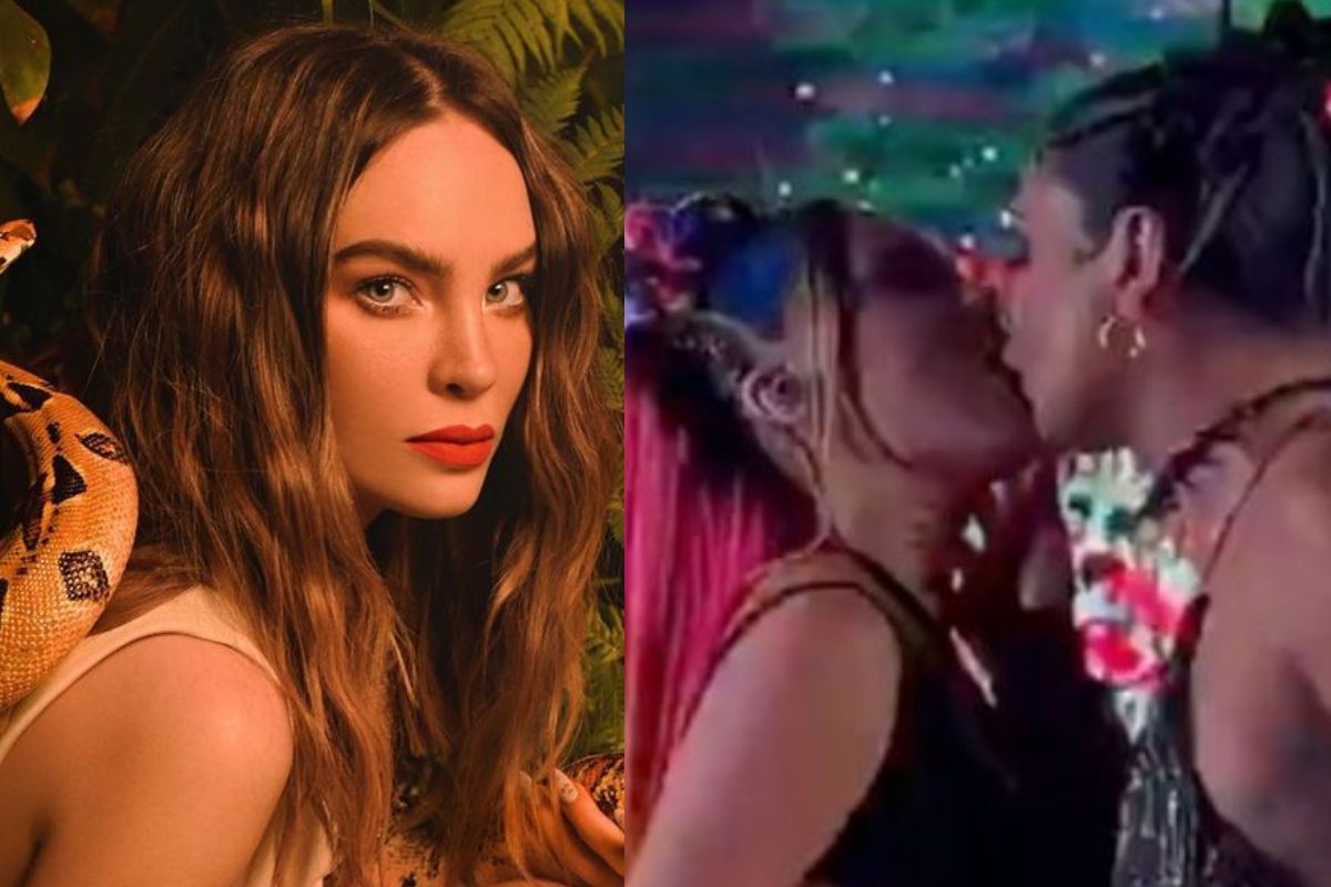 Belinda beso a la actriz Lola Rodriguez y a la