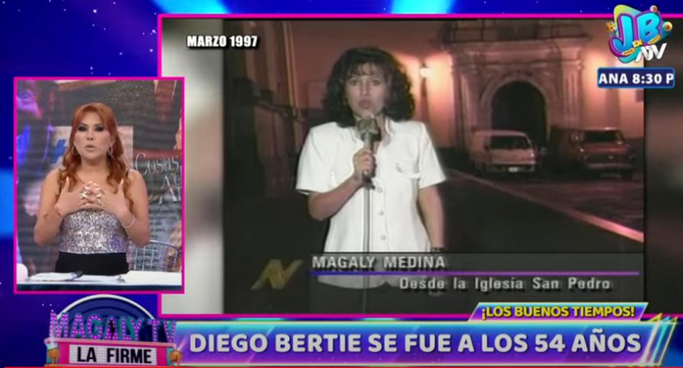 Magaly recordo haber cubierto la boda de Diego Bertie hace