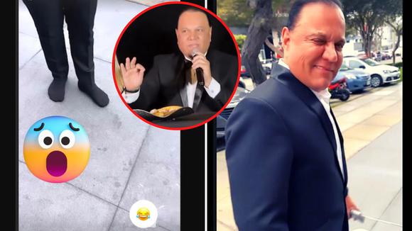 Mauricio Diez Canseco y su atrevido look