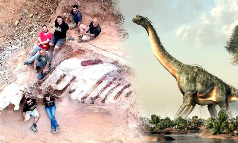 Hombre encuentra un braquiosaurio en su patio trasero. Uno de los más grandes dinosaurios del Jurásico 1 Hombre braquiosaurio patio trasero dinosaurios jurasico portada