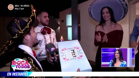 Maju mantilla fue sorprendida con mariachis por su cumpleaños y se emociona hasta las lágrimas: "llenarme de amor es lo mejor"