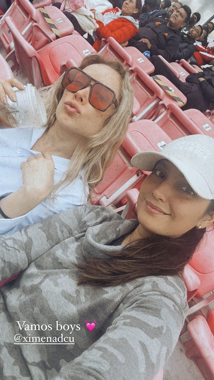 Ale Venturo visitó el estadio para animar a Rodrigo Cuba en el triunfo de Sport Boys 2 Ale Venturo animó a Rodrigo Cuba a salir del estadio y celebró la victoria de su equipo. (Foto: Instagram)