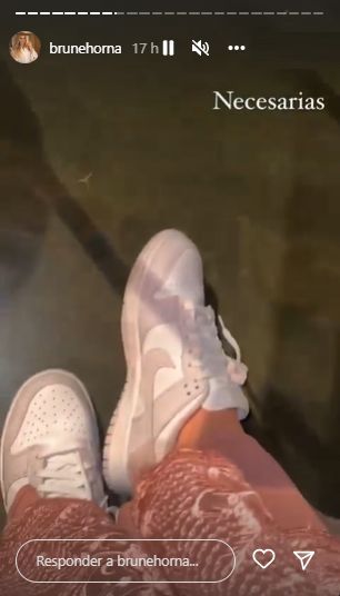 Brunella Horna bailó en pantuflas tras la boda de Ethel Pozo y Julián Alexander 2 Esta fue la publicación que compartió Brunella Horna durante la boda de Ethel Pozo. (Foto: Instagram)
