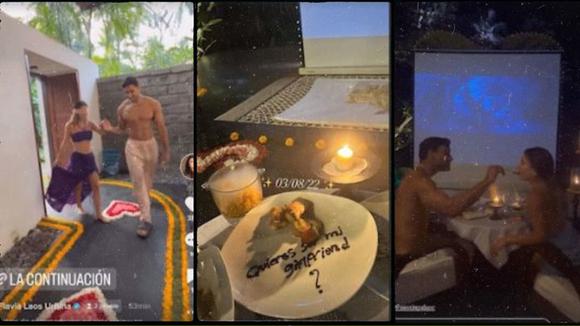 Flavia Laos y Austin Palao en Bali
