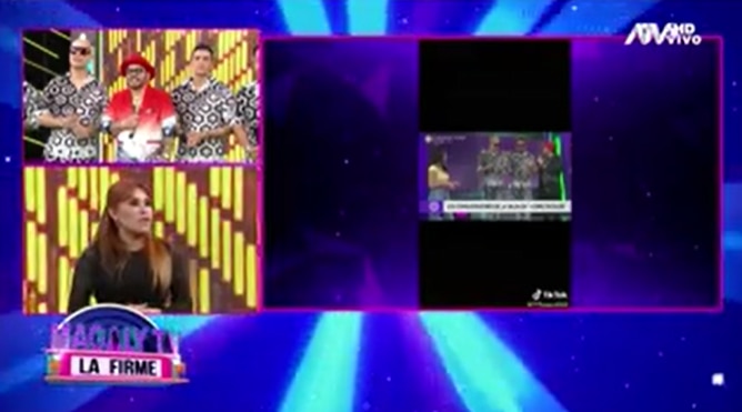 Magaly Medina a Los Conquistadores por una bienvenida en el