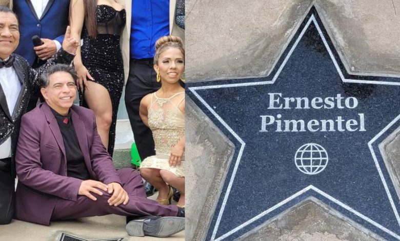 Ernesto Pimentel feliz tras develar su estrella en el Paseo de la Fama de America Television Studios 1 Ernesto pimentel feliz tras develar su estrella en el paseo