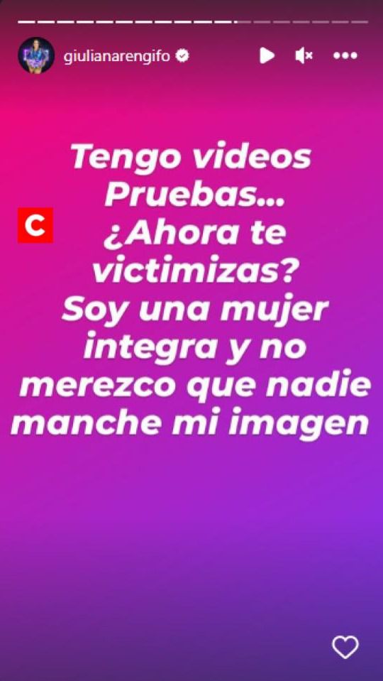 Giuliana Rengifo responde luego de que Magaly ignorara su carta notariada: "¿Ahora te estás victimizando?". (VIDEO) 2 Giuliana Rengifo responde luego de que Magaly ignorara su carta