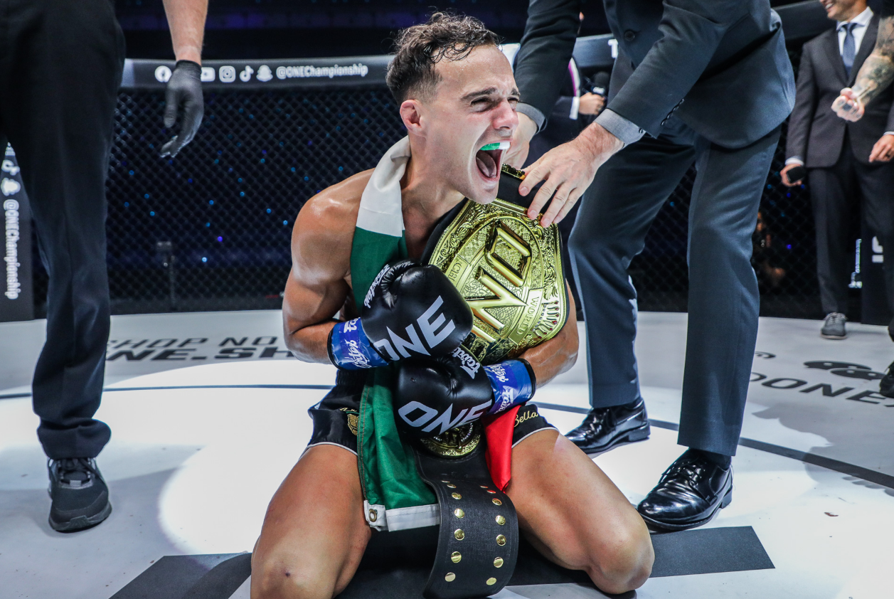 Jonathan Di Bella gana UN titulo mundial de kickboxing de