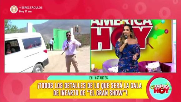 Ethel Pozo saca del aire a reportera por no tener exclusividad en boda de Tilsa Lozano: 'No te queremos ver' 2 La reportera de 'América Hoy' en la boda de Tilsa Lozano