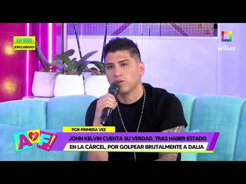 John Kelvin llora al recordar sus días en prisión: 'Lo pagué caro y no se lo deseo a nadie' 2 John Kelvin llora al recordar sus dias en prision Lo