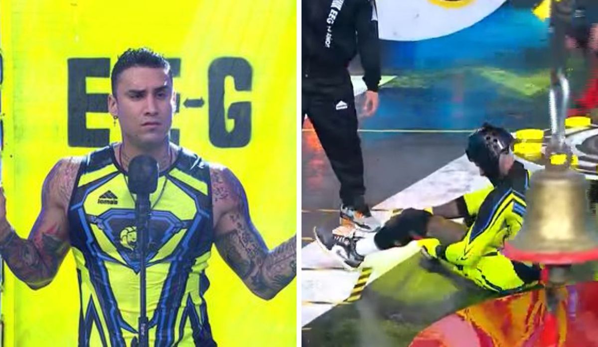 Jota Benz se dislocó la rodilla EN VIVO durante la competencia en "Esto es Guerra" (VIDEO). 2 Jota Benz se disloco la rodilla EN VIVO durante la