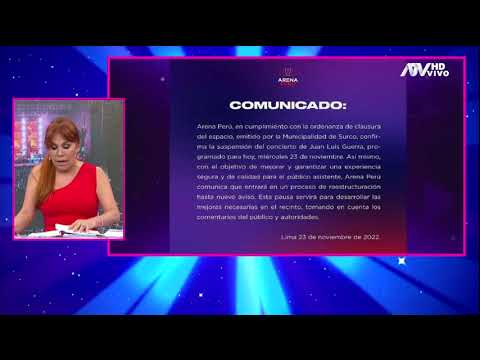Magaly Medina sobre programa cancelado de Juan Luis Guerra: "La utopía pudo haber pasado" 2 Magaly Medina sobre programa cancelado de Juan Luis Guerra La