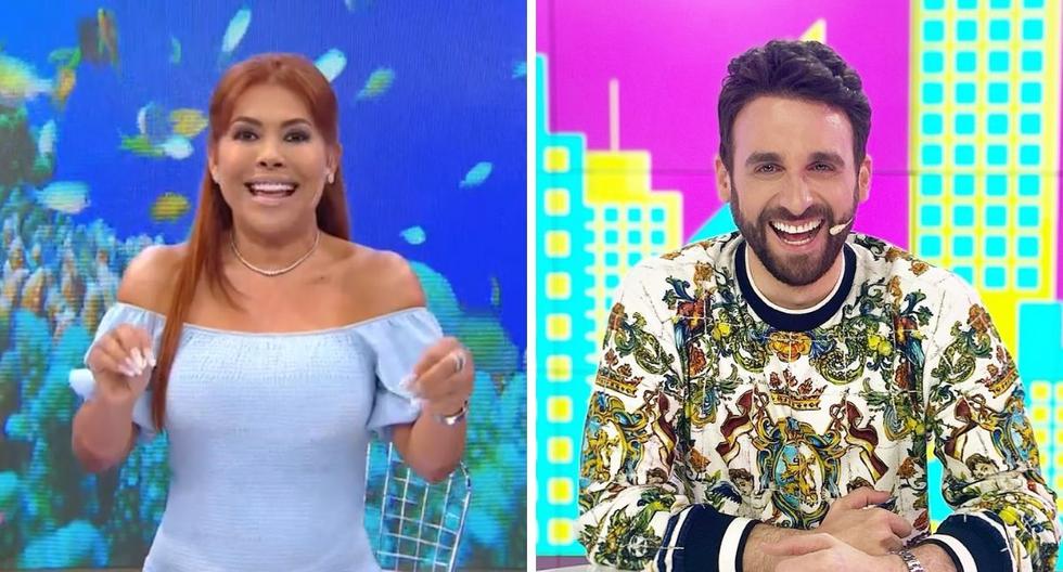 Magaly reconoce que Rodrigo González es una estrella de la televisión: 'En otro programa y en otro canal' 1 Magaly reconoce que Rodrigo Gonzalez es una estrella de la