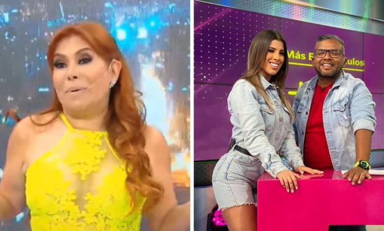 Magaly se rie de yahaira plasencia tras su debut como