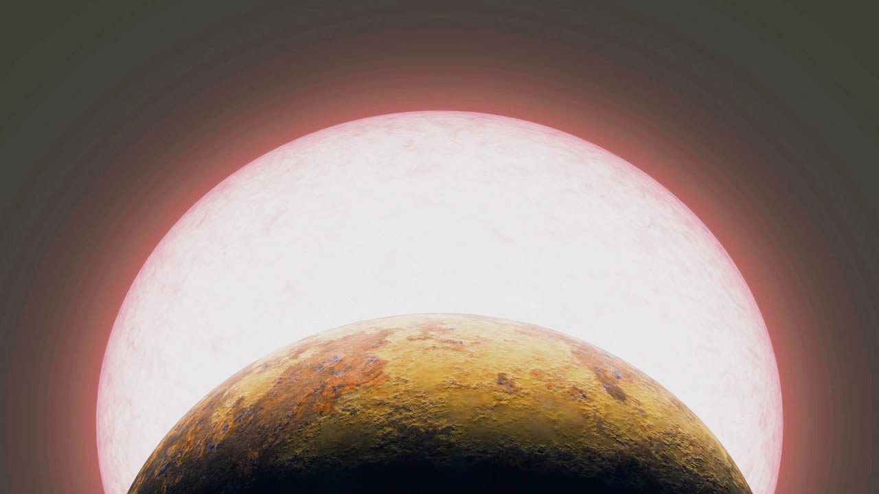 TOI 1075 b exoplaneta portada