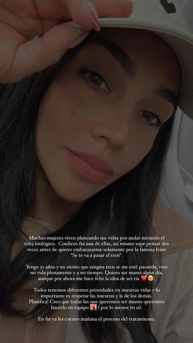 Vania Bludau reveló que congelará sus óvulos para ser madre en el futuro: 'Estoy viviendo mi vida al máximo' 2 La modelo Vania Bludau anunció en sus redes sociales que congelará sus óvulos. (Foto: Instagram)