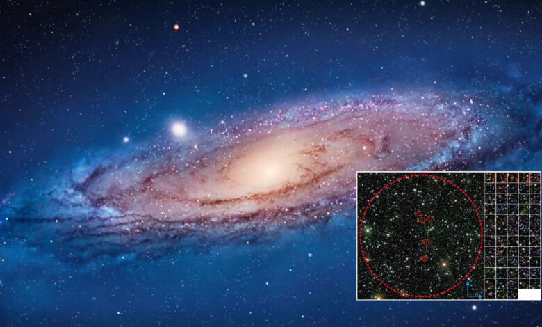 Encuentran enorme estructura extragalactica oculta detras via lactea portada