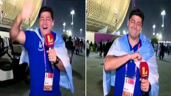 La euforia de 'checho' ibarra tras el triunfo de argentina en el mundial: