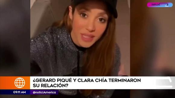 Gerard Piqué y Clara Chía en crisis