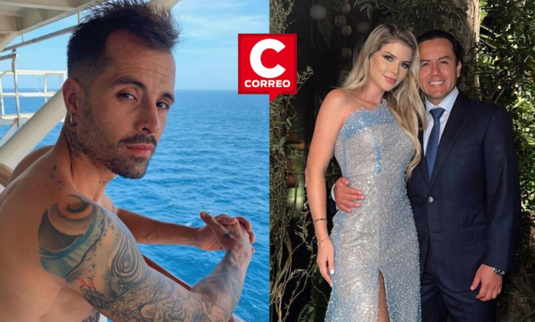 Mike Bahía cantó en la boda de Brunella Horna y Richard Acuña: así fue la presentación del colombiano (VIDEO) 1 1673214767 mike bahia canto en la boda de brunella horna y