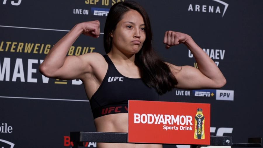 Azteca Melissa Martinez regresa al octágono el 22 de abril para UFC Fight Night 1 Azteca Melissa Martinez regresa al octagono el 22 de abril