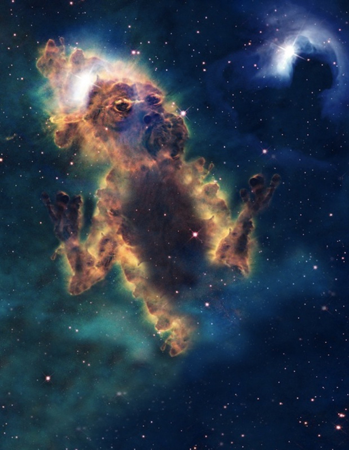 Las fotos de la nasa procesadas con photoshop dan nueva