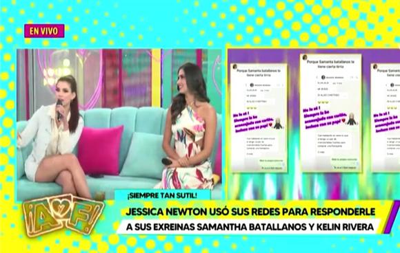 Samantha Batallanos no descarta relación con Jonathan Maicelo: 'Nosotros manejamos mejor las cosas' (VIDEO) 2 Correo electrónico | Samantha Batallanos no descarta relación con Maicelo