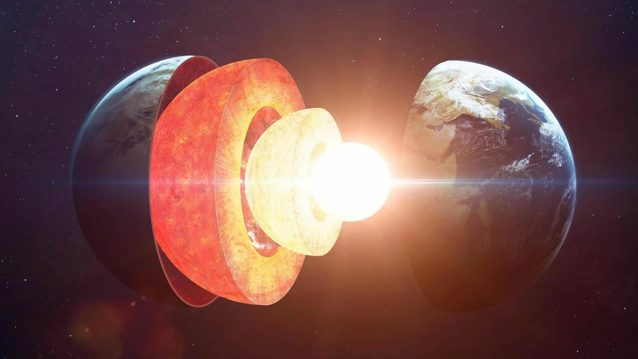 nucleo interno tierra cambiando direccion portada