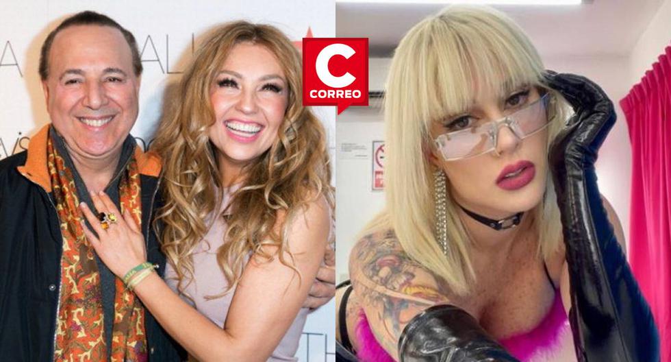 Leslie Shaw estaría lista para aparecer en el programa de Magaly Medina tras ser vinculada al esposo de Thalía 1 1675493580 Segun la prensa mexicana Tommy Mottola Thalia le habria sido