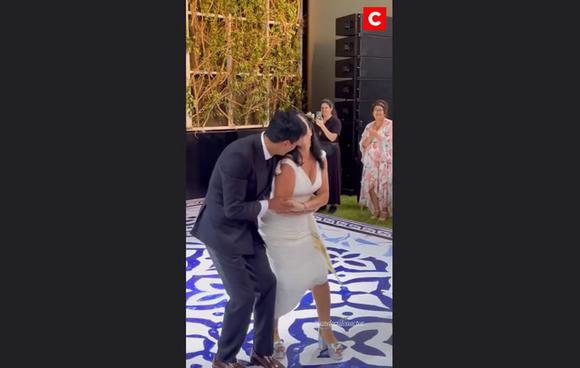 Andrés Silva y Adriana Álvarez celebraron su boda al ritmo del grupo 5 (VIDEO) 2 CORREO | Andrés Silva