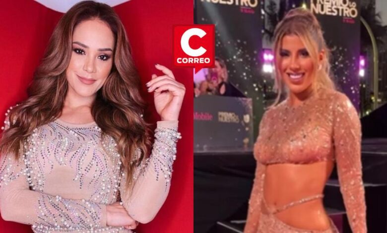 Karen Schwarz criticó el look de Yahaira en la premiación: “Te tapas un poco y se ve más elegante” 1 Karen schwarz critico el look de yahaira en la premiacion
