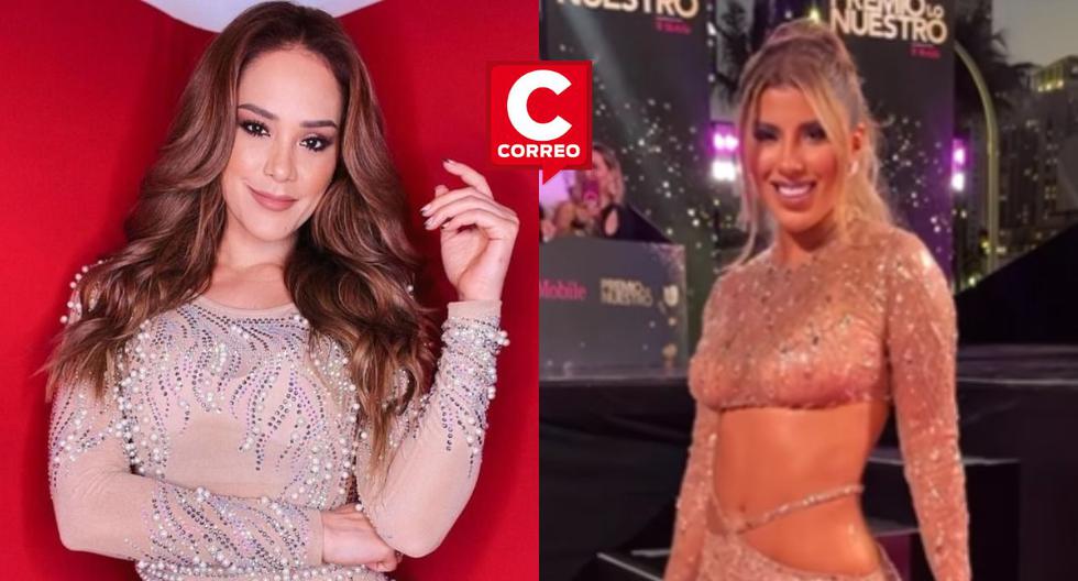 Karen Schwarz criticó el look de Yahaira en la premiación: “Te tapas un poco y se ve más elegante” 1 Karen Schwarz critico el look de Yahaira en la premiacion