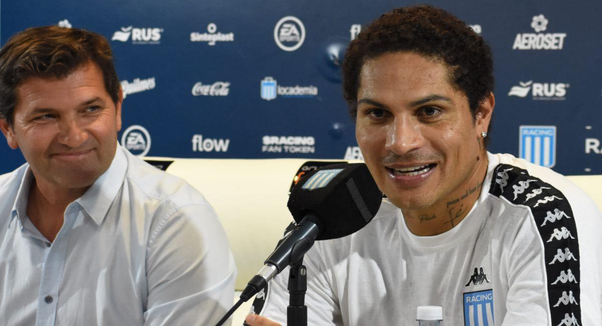 Paolo Guerrero habló sobre su gol no reconocido con Racing en la liga argentina 1 Paolo Guerrero hablo sobre su gol no reconocido con Racing