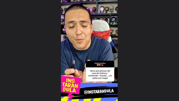 Samuel Suárez sobre críticas a Anthony Aranda: "No creo que Melissa sea una 'sugar momma'" (VIDEO) 2 CORREO | samuel suarez