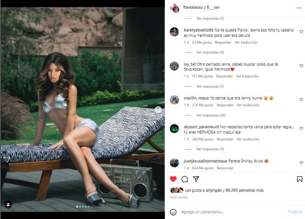 Flavia Laos impacta con cambio de look y usuarios reaccionan: "Pensé que era Jenny Kume" 2 Flavia Laos impacta con cambio de look y usuarios reaccionan