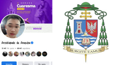 Hackean cuentas de facebook de arquidiocesis de arequipa y ugel