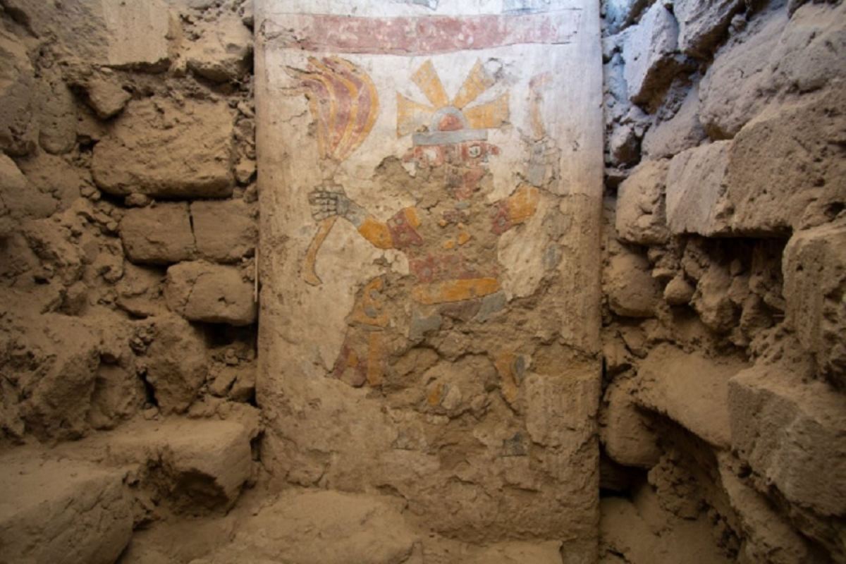 Murales mochicas descubiertos en Panamarca hace 1400 anos muestran identidad