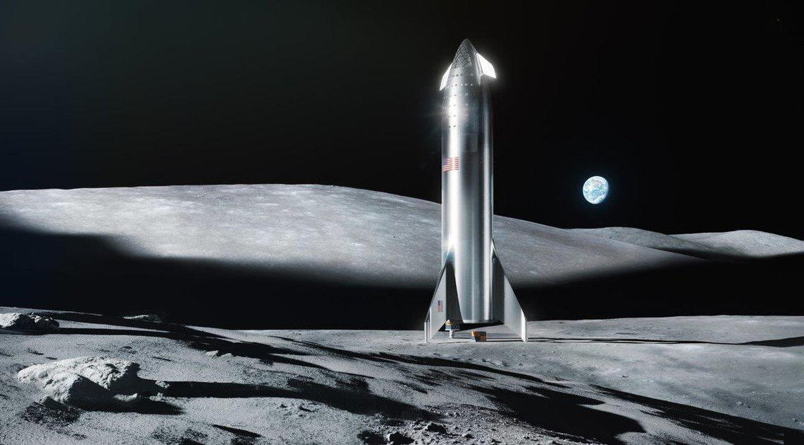 1680898212 Elon Musk dice que SpaceX podria aterrizar en la luna