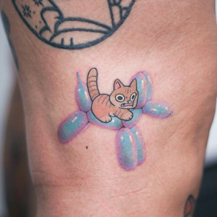 Este artista hace hermosos tatuajes de gatos simples e intrincados