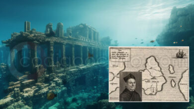 Athanasius kircher erudito encontro mapa atlantida portada