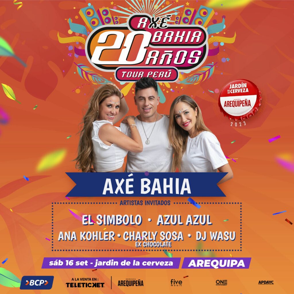 Bailaste con sus canciones Axe Bahia celebra su 20 aniversario